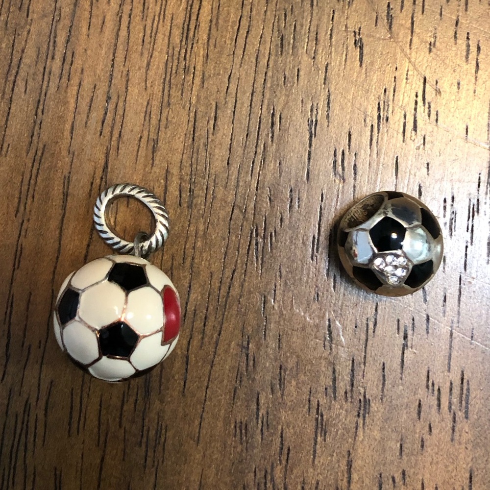 Brighton soccer charm and bead